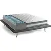 Image de Aksi - Matelas Simple, 200x90x27h cm Blanc, Déhoussable Italy