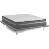 Image de Arial - Matelas une place et demie, 190x120x32 cm, Gris, Déhoussable Italy