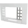Image de Azuro - Mur d'Étagères, Blanc Brillant, 20 Tablettes Italy