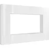 Image de Amel - Paroi murale, 260x30x180h cm Blanc Brillant, 11 Étagères Fabriqué en Italie