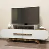 Image de Bagdad - Meuble TV, 145x37x50h cm Noyer, 4 Étagères