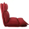 Image de Mobili Rebecca - Chaise De Méditation Fauteuil Yoga Rouge Métal Poliéster 70x56x70