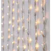 Image de Rebecca Mobili Cascade de lumières 220 LED blanc chaud pour l'intérieur et l'extérieur L 2 mt