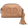 Image de Twinset sac bandoulière pour femme en cuir rose
