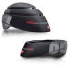 Image de Ducati DUC-HLM-FLD/M casque de sport Noir, Gris, Rouge - Neuf