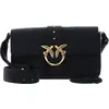 Image de PINKO sac à épaule bandoulière Love One Classic Slouchy FL Nero - Antique Gold noir