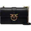 Image de PINKO sac à épaule bandoulière Love One Classic DC Shoulderbag Nero - Antique Gold noir