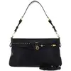 Image de PINKO sac à épaule en cuir de veau noir