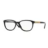 Image de Burberry Femme Burberry BE2172 3001 Montures optiques Acétate Noir Carré Normale