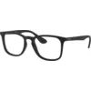 Image de Ray - Ban Unisex Ray - Ban RX7074 5364 Montures optiques Injecté Noir Transparent Carré Normale