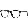 Image de Persol Homme Persol PO3143V 95 Montures optiques Acétate Noir Transparent Ronde Normale