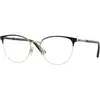 Image de Versace Femme Versace VE1247 1252 Montures optiques Métal Noir Pantos Normale