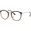 Image de Ray - Ban Femme Ray - Ban RX7140 2012 Montures optiques Injecté Tortue Transparent Pantos Normale