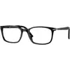 Image de Persol Homme Persol PO3189V 95 Montures optiques Acétate Noir Transparent Carré Normale