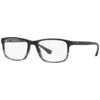 Image de Emporio Armani Homme Emporio Armani EA3098 5566 Montures optiques Acétate Noir Carré Normale