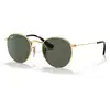 Image de Ray - Ban Enfant Ray - Ban RJ9547S JUNIOR ROUND 223/71 Lunettes de soleil Métal Or Vert Ronde Normale