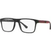 Image de Emporio Armani Homme Emporio Armani EA4115 50421W Lunettes de soleil Injecté Noir Transparent Carré Normale