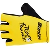 Image de SANTINI Gants de vélo sans doigts - TOUR DE FRANCE 2023 - Jaune L