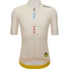 Image de Maillot de cyclisme à manches courtes SANTINI - TDF MAILLOT JAUNE - M. VENTOUX - Ivoire XL