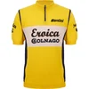Image de Santini Eroica Colnago maillot cycliste à manches courtes jaune M homme jaune M