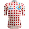 Image de SANTINI Maillot vélo manches courtes - TOUR DE FRANCE - POLKA DOT JERSEY - multicolore L