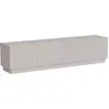 Image de Macherio - Meuble TV, 200x40x48h cm Beige, 4 Étagères