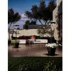 Image de Poldina Reverso Solar L Corten - Lampadaire LED solaire et rechargeable 11,7W - Lampadaire extérieur et intérieur H.156cm