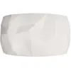 Image de Angled Applique D'Intérieur En Céramique Artisanale Led Avec Gradation Triac Et Température De Couleur Réglable, Finition Blanc, 22.2W