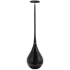 Image de Zafferano Dondolina - Lampe de table LED rechargeable IP65, sans fil, variateur - Design italien, couleur noire