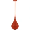 Image de Zafferano Dondolina - Lampe de table LED rechargeable IP65, sans fil, variateur - Design italien, couleur rouge