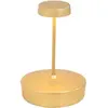 Image de Lampe de table LED rechargeable et à intensité variable Swap mini pro Or mat - 2 W, 2200-2700-3000 K, IP65