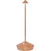 Image de Lampe de table LED Pina Pro, rechargeable et à intensité variable, sans fil, couleur safran, 2 200-2 700-3 000 K