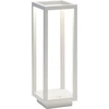 Image de Lanterne de table Home LED blanche 2,2W à piles IP54 Safran 3000K 12 h de puissance maximale en aluminium