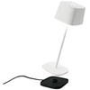 Image de Lampe De Table Led Rechargeable Et Dimmable Zafferano Ofelia Pro White - 2200-2700-3000K - Autonomie Maximale 9H