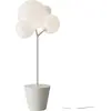 Image de Zafferano - Lampadaire Tree Of Light Pour Extérieur Et Intérieur, Blanc - Lampadaire Led E27 - Surface D'Appui Réglable
