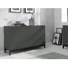 Image de Buffet Metis Up Three Report 110 cm, 3 tiroirs, anthracite brillant