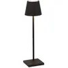 Image de Lampe de table LED Poldina Pro Micro Black, rechargeable et dimmable avec une autonomie allant jusqu'à 12 heures