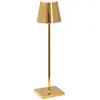 Image de Lampe De Table Led Poldina Pro Micro Polished Gold, Rechargeable Et Dimmable Avec Une Autonomie Allant Jusqu'À 12 Heures