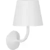 Image de Zafferano Poldina Applique d'Extérieur E27 en Aluminium Peint en Blanc Mat, Design Moderne IP54, Dimensions 16.5x22.2x28.4 cm Produit 230V