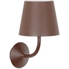 Image de Poldina Applique 230v En Aluminium Couleur Corten, Design Moderne Avec Diffuseur En Polycarbonate, Culot E27 Pour Usage Intérieur Et Extérieur