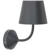 Image de Ai Lati Poldina Applique À Led 5.4w Ip54 Gris Foncé 2700k 446lm, Design Moderne En Aluminium Pour Éclairage Extérieur Et Intérieur