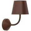 Image de Poldina Applique 230V LED 5.4W 2700K en aluminium finition Corten, design moderne et élégant avec indice de protection IP54 pour l'extérieur