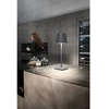 Image de Lampe de table LED Poldina L Desk Gris Foncé, rechargeable et dimmable avec une autonomie jusqu'à 12 heures