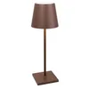 Image de Zafferano, Lampe Poldina L Desk, Lampe de Table Portable et Rechargeable avec Contrôle Tactile, Convient pour le Salon et l'Extérieur, Dimmer 2200-3000 K, Hauteur 49,7 cm, Couleur Corten en occasion ou reconditionné