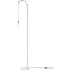 Image de Zafferano - Lampadaire Filo, orientable à 200, métal peint, ampoule E27 max 60W incluse, H 231cm - Blanc