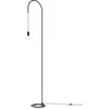 Image de Zafferano - Lampadaire Filo, Orientable À 200, Métal Peint, Ampoule E27 Max 60W Incluse, H 231Cm - Noir