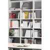 Image de Zafferano - Lampe De Table Wire Avec Pince, Pivotante À 200, H152 Cm, Métal Peint, Ampoule E27 Max 60W Incluse - Blanc