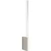 Image de Brilliant Applique Led 1 Lumière 5w Cylindrique En Aluminium Verni Blanc Cct Sélectionnable 2200k-3000k Design Minimaliste 50.7 Cm