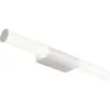 Image de Applique Et Plafonnier À Led Orientable Sticks, Structure En Aluminium Blanc Mat, 15.5w, Dimmable Triac, Ip54, 50 Cm De Hauteur