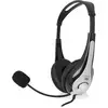 Image de Ewent EW3565 écouteur/casque Avec fil Arceau Appels/Musique USB Type-A Noir, Blanc - Neuf